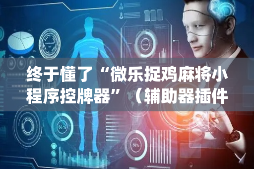 终于懂了“微乐捉鸡麻将小程序控牌器”（辅助器插件)