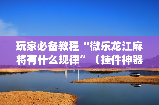 玩家必备教程“微乐龙江麻将有什么规律”（挂件神器)