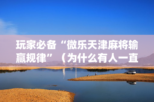 玩家必备“微乐天津麻将输赢规律”（为什么有人一直赢)
