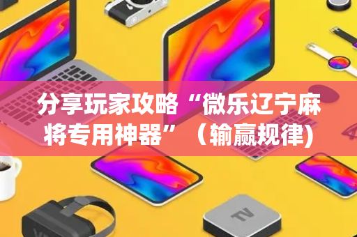 分享玩家攻略“微乐辽宁麻将专用神器”（输赢规律)