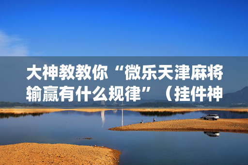 大神教教你“微乐天津麻将输赢有什么规律”（挂件神器)