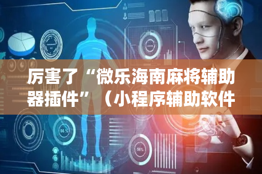 厉害了“微乐海南麻将辅助器插件”（小程序辅助软件)