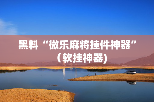 黑料“微乐麻将挂件神器”（软挂神器)