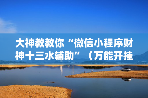 大神教教你“微信小程序财神十三水辅助”（万能开挂神器)