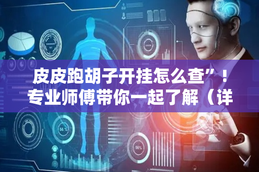 皮皮跑胡子开挂怎么查”!专业师傅带你一起了解（详细教程）-抖音