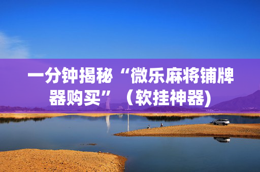 一分钟揭秘“微乐麻将铺牌器购买”（软挂神器)