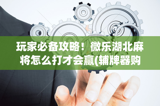 玩家必备攻略！微乐湖北麻将怎么打才会赢(辅牌器购买)
