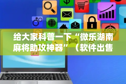 给大家科普一下“微乐湖南麻将助攻神器”（软件出售)