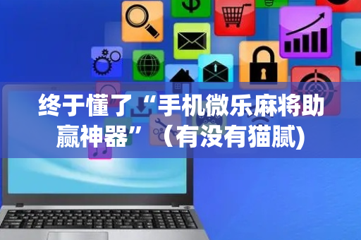 终于懂了“手机微乐麻将助赢神器”（有没有猫腻)