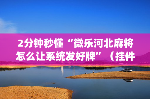 2分钟秒懂“微乐河北麻将怎么让系统发好牌”（挂件神器)