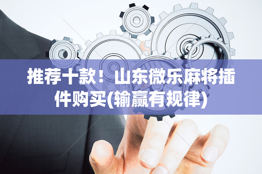 推荐十款！山东微乐麻将插件购买(输赢有规律)