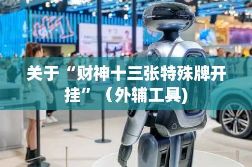 关于“财神十三张特殊牌开挂”（外辅工具)