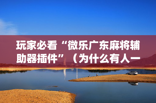 玩家必看“微乐广东麻将辅助器插件”（为什么有人一直赢)