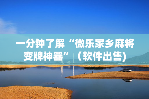 一分钟了解“微乐家乡麻将变牌神器”（软件出售)