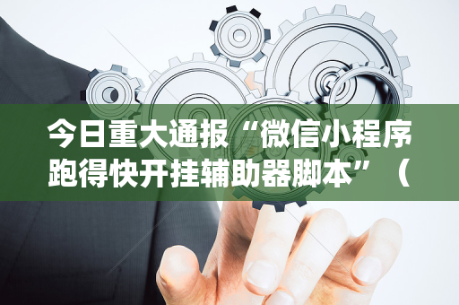 今日重大通报“微信小程序跑得快开挂辅助器脚本”（充值会提高胜率么)