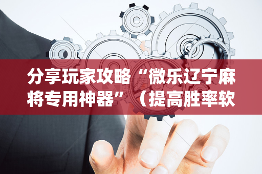 分享玩家攻略“微乐辽宁麻将专用神器”（提高胜率软件)