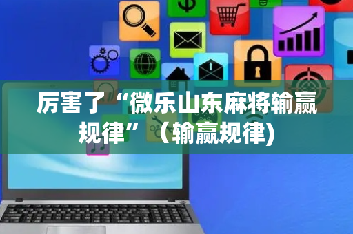 厉害了“微乐山东麻将输赢规律”（输赢规律)