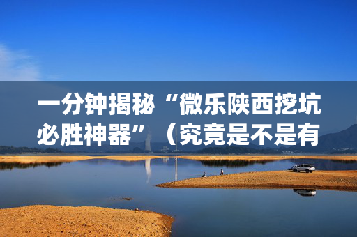 一分钟揭秘“微乐陕西挖坑必胜神器”（究竟是不是有挂)