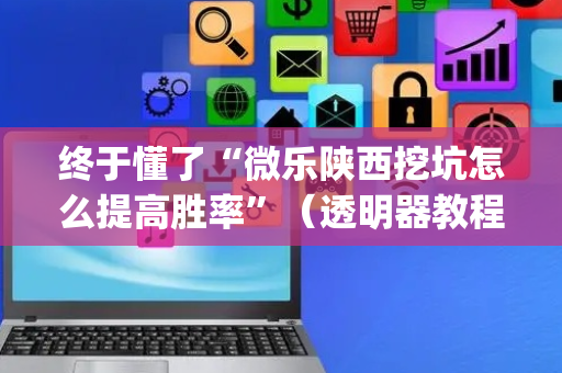 终于懂了“微乐陕西挖坑怎么提高胜率”（透明器教程)