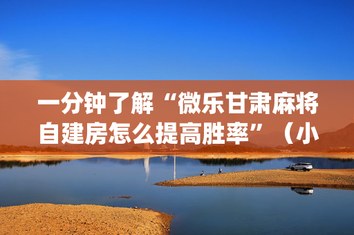 一分钟了解“微乐甘肃麻将自建房怎么提高胜率”（小程序辅助软件)