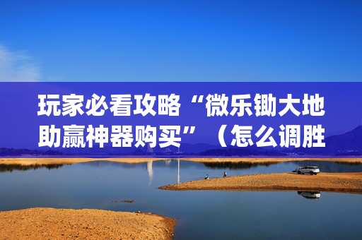 玩家必看攻略“微乐锄大地助赢神器购买”（怎么调胜率)