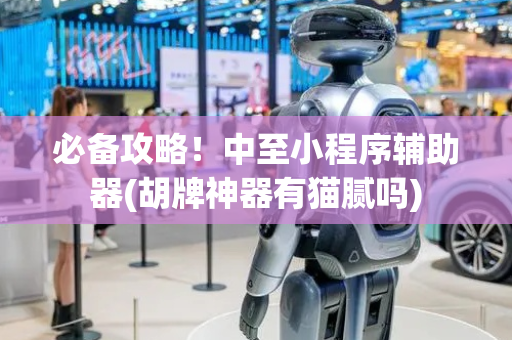必备攻略！中至小程序辅助器(胡牌神器有猫腻吗)