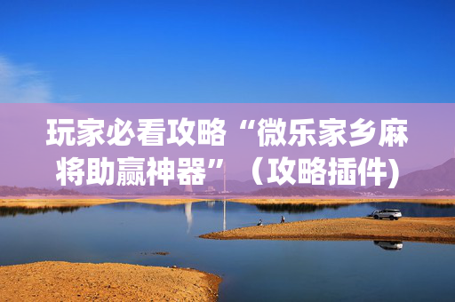 玩家必看攻略“微乐家乡麻将助赢神器”（攻略插件)