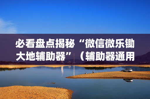 必看盘点揭秘“微信微乐锄大地辅助器”（辅助器通用版)