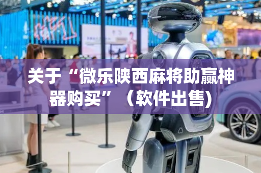关于“微乐陕西麻将助赢神器购买”（软件出售)