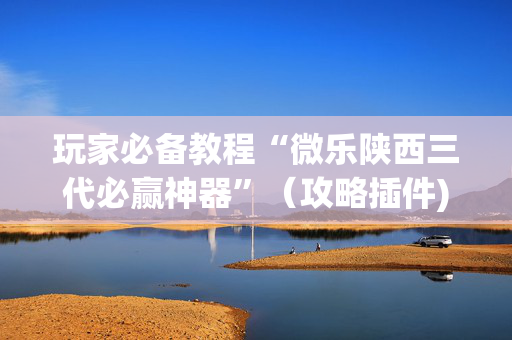 玩家必备教程“微乐陕西三代必赢神器”（攻略插件)