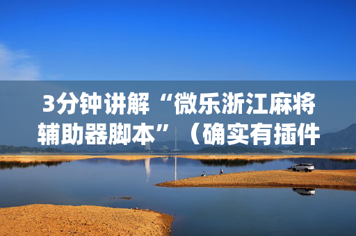 3分钟讲解“微乐浙江麻将辅助器脚本”（确实有插件吗)