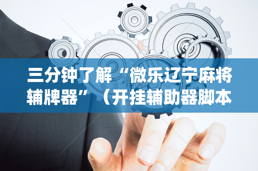 三分钟了解“微乐辽宁麻将辅牌器”（开挂辅助器脚本)