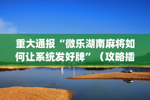 重大通报“微乐湖南麻将如何让系统发好牌”（攻略插件)
