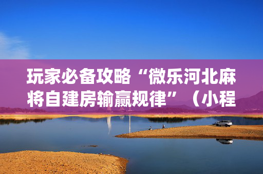 玩家必备攻略“微乐河北麻将自建房输赢规律”（小程序控牌器)