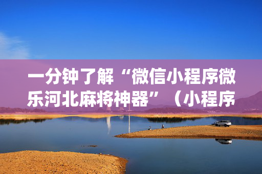 一分钟了解“微信小程序微乐河北麻将神器”（小程序怎么才会赢)