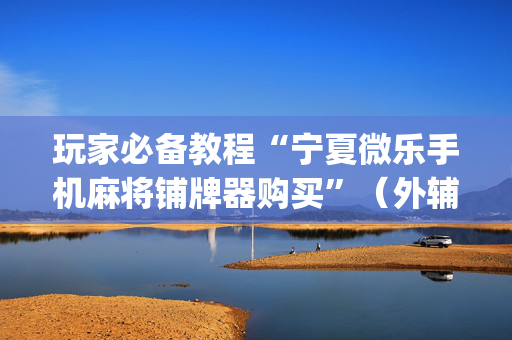 玩家必备教程“宁夏微乐手机麻将铺牌器购买”（外辅工具)