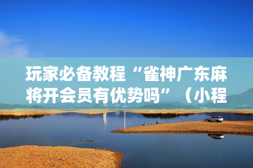 玩家必备教程“雀神广东麻将开会员有优势吗”（小程序控牌器)