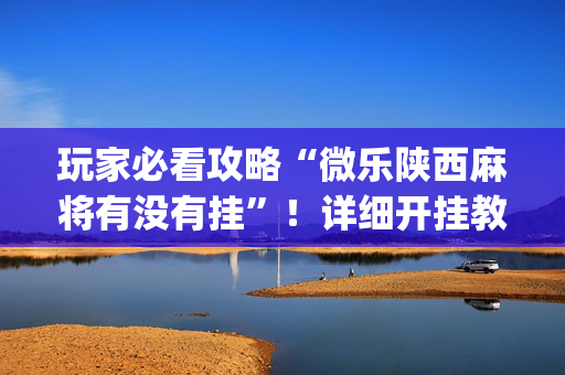 玩家必看攻略“微乐陕西麻将有没有挂”！详细开挂教程（确实真的有挂)-抖音