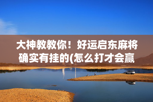 大神教教你！好运启东麻将确实有挂的(怎么打才会赢)