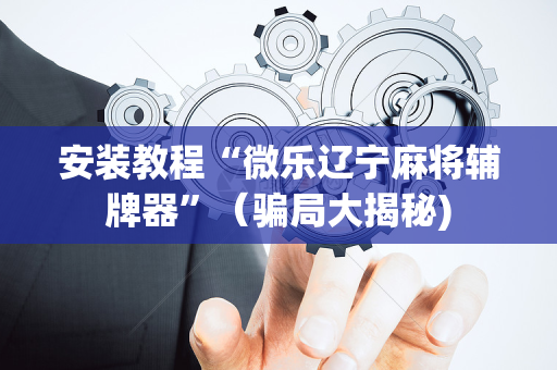 安装教程“微乐辽宁麻将辅牌器”（骗局大揭秘)