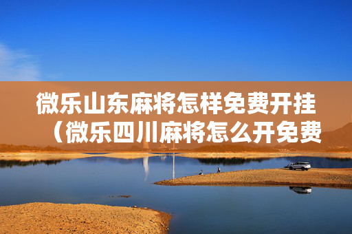 微乐山东麻将怎样免费开挂（微乐四川麻将怎么开免费的挂）