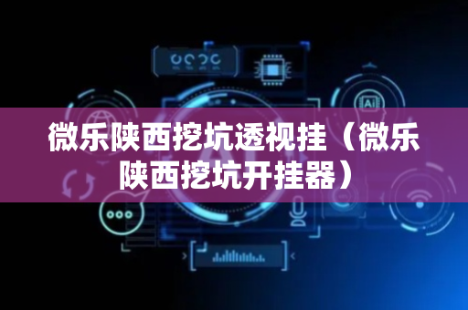 微乐陕西挖坑透视挂（微乐陕西挖坑开挂器）