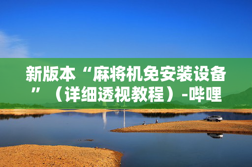 新版本“麻将机免安装设备”（详细透视教程）-哔哩哔哩