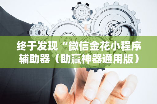 终于发现“微信金花小程序辅助器（助赢神器通用版）