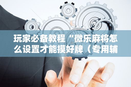 玩家必备教程“微乐麻将怎么设置才能摸好牌（专用辅牌神器免安装）