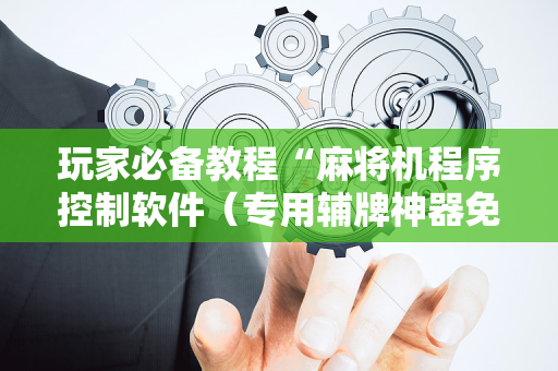 玩家必备教程“麻将机程序控制软件（专用辅牌神器免安装）