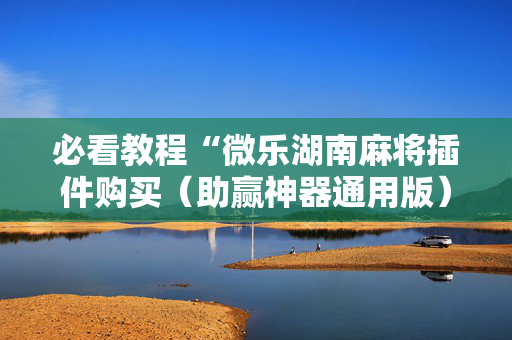 必看教程“微乐湖南麻将插件购买（助赢神器通用版）