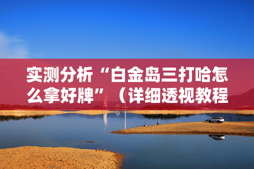 实测分析“白金岛三打哈怎么拿好牌”（详细透视教程）-哔哩哔哩