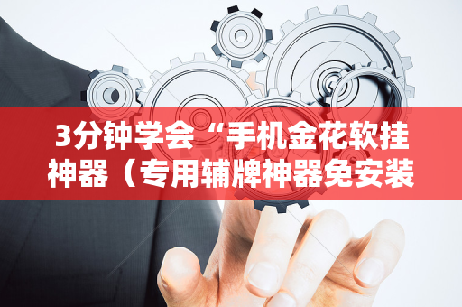 3分钟学会“手机金花软挂神器（专用辅牌神器免安装）