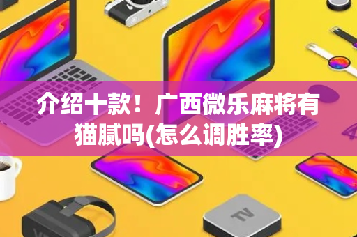 介绍十款！广西微乐麻将有猫腻吗(怎么调胜率)
